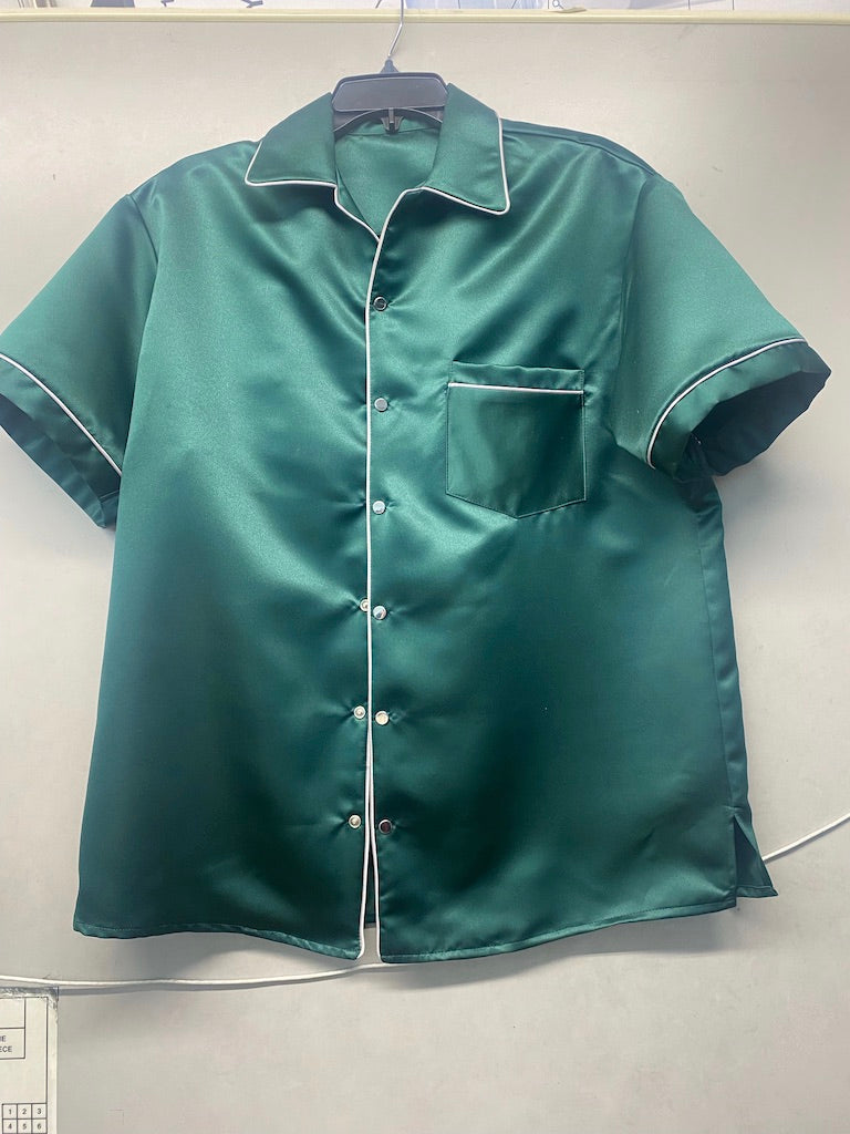 Silk shirt Louis Vuitton Green size 36 FR in Silk - 33003202